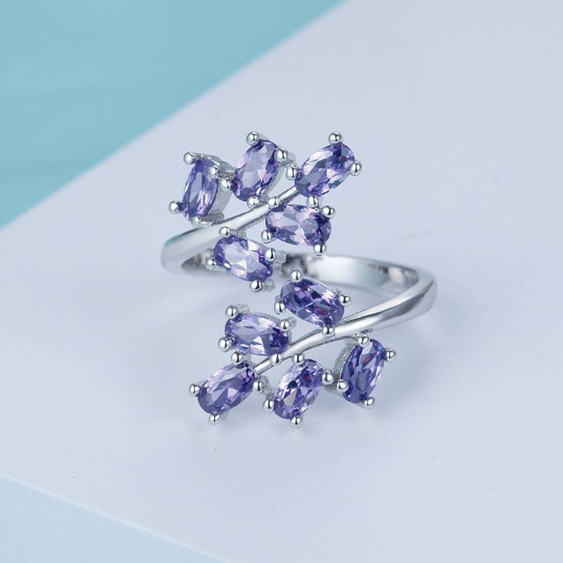 Cellacity Opening adjustable Silver 925 Jewelry Gemstones Ring