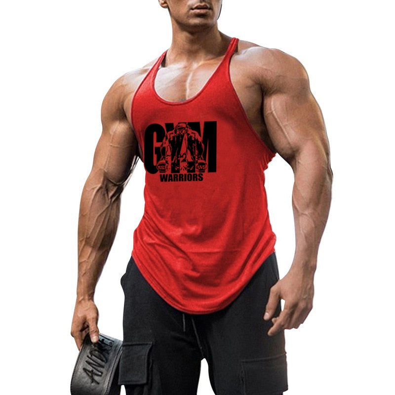 Summer Y Back Gym Stringer Cotton Fitness Vest