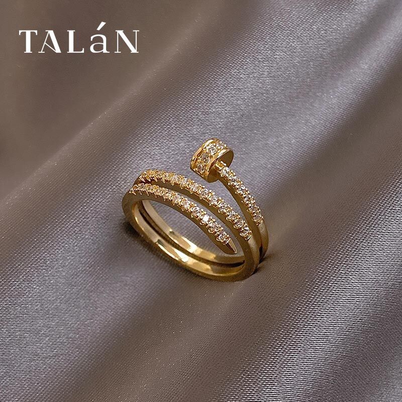 Real Gold Plated AAA Zircon Ring