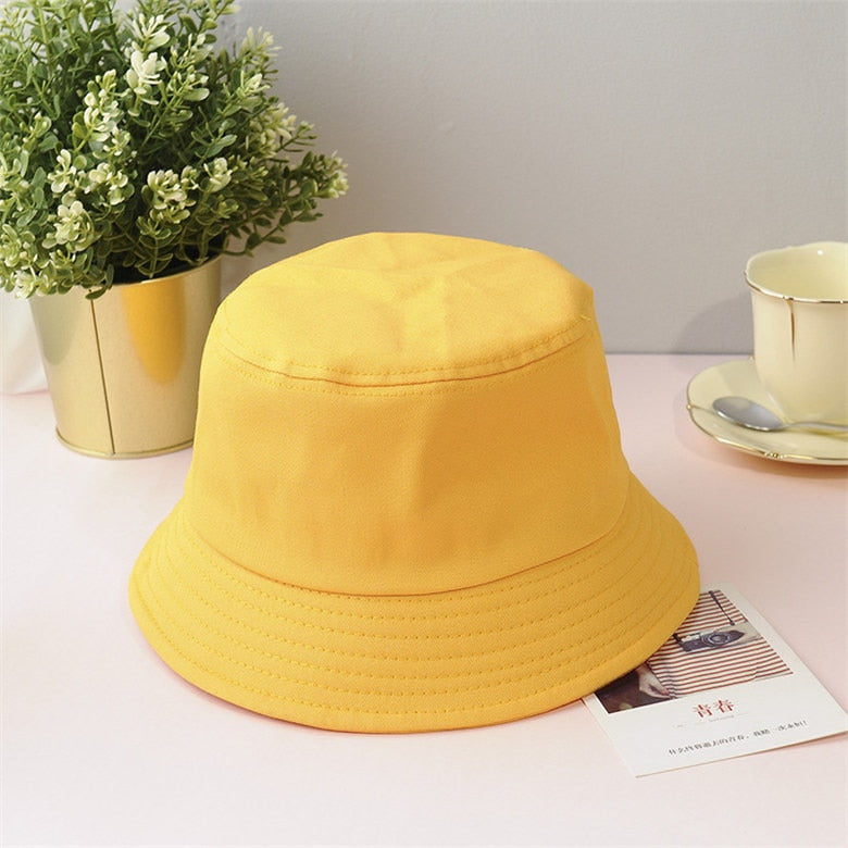New Unisex Cotton Bucket Hats