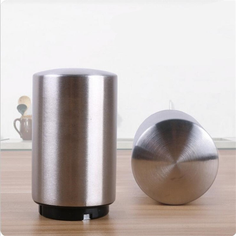 Magnetic Automatic Beer Bottle Opener Stainless Steel Wine Opener Portable Bar tools Kitchen tools