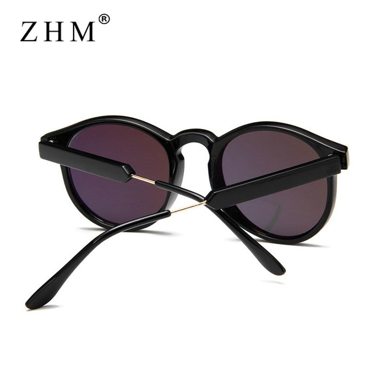 2022 Retro Round Transparent Sunglasses