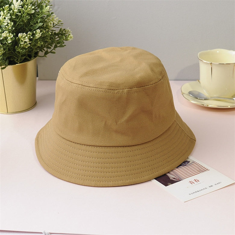 New Unisex Cotton Bucket Hats