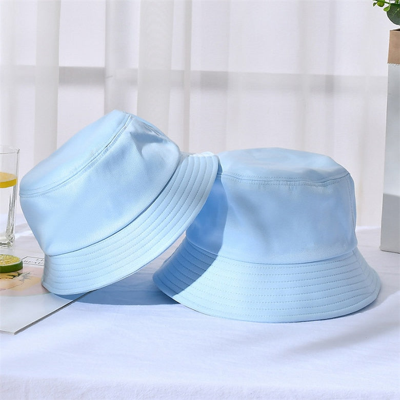 New Unisex Cotton Bucket Hats