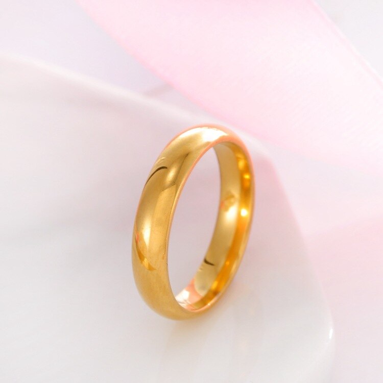 KNOCK High quality Simple Round Men Ring