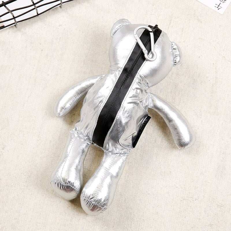 ECO Silver Coated Bear Cotton filling Waterproof High-Quality Reusable Tote