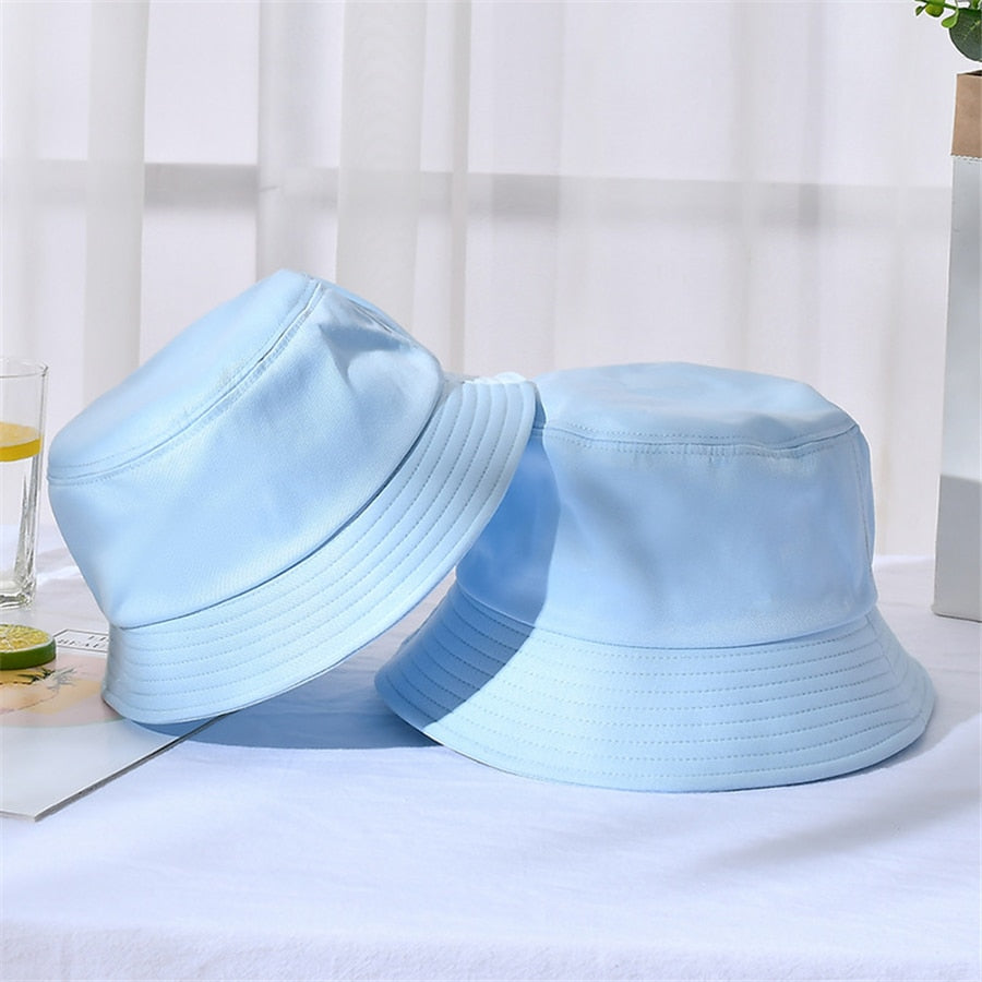New Unisex Cotton Bucket Hats