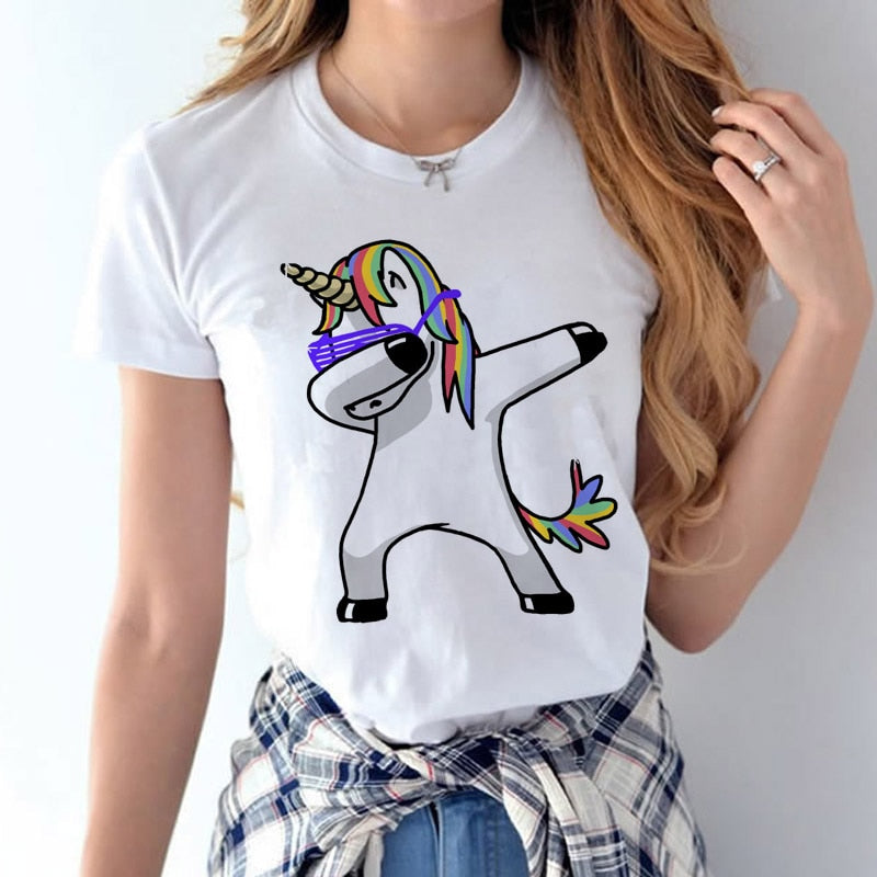 Friends Printing T Shirt Summer Women Short Sleeve Leisure Top