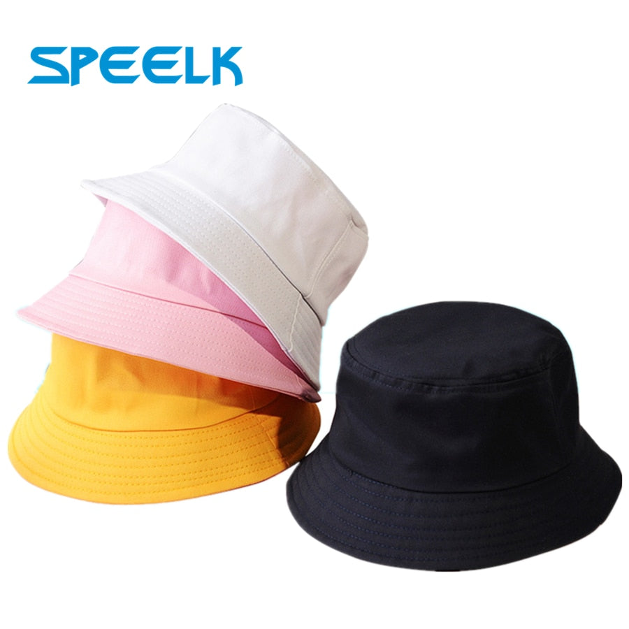 New Unisex Cotton Bucket Hats