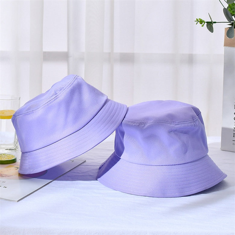New Unisex Cotton Bucket Hats