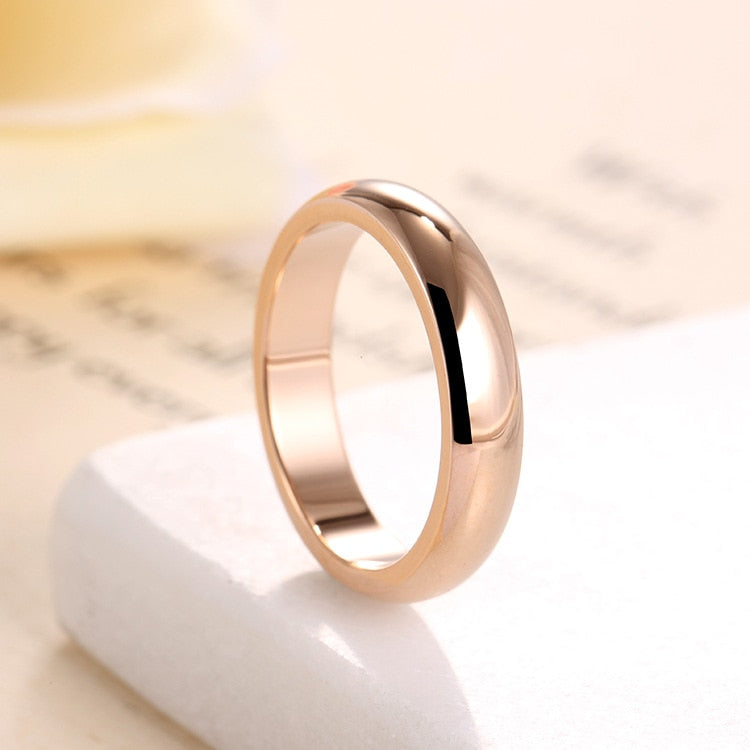KNOCK High quality Simple Round Men Ring