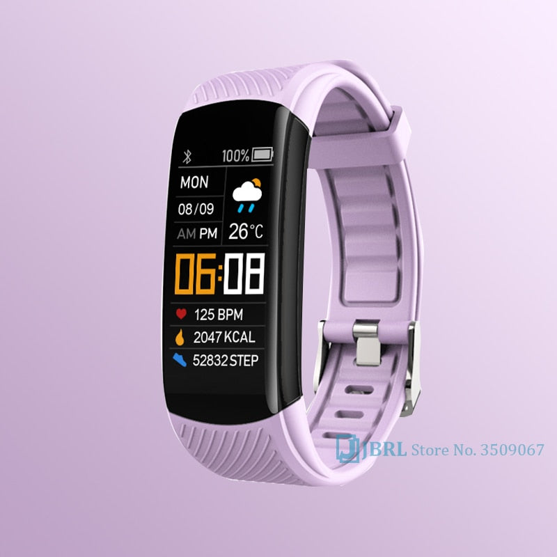 Fitness Tracker Android iOS Heart Rate Monitor Electronic Waterproof Smart Watch