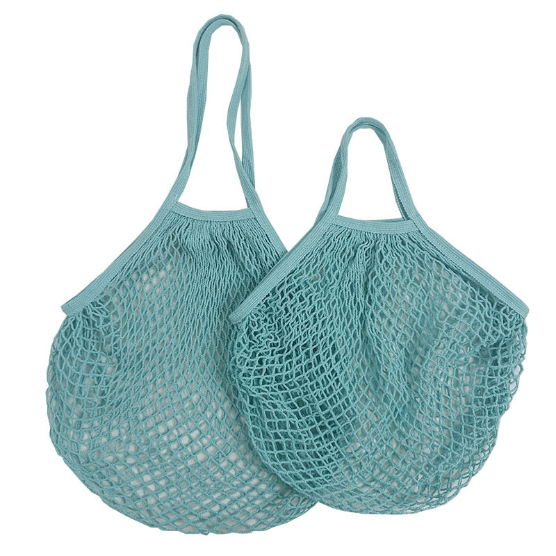 Reusable Washable Cotton String Bag