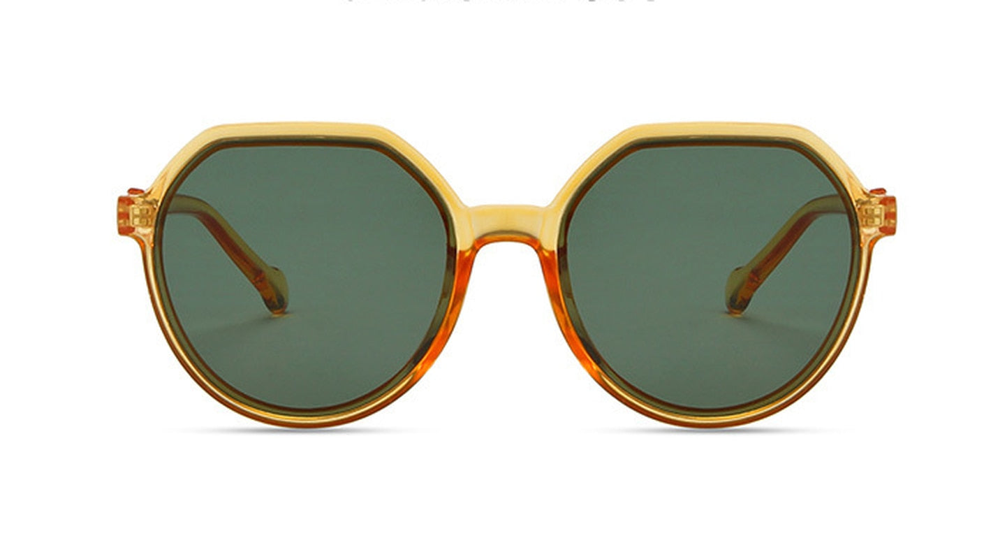 All-match Trend Personalized Round Frame Sunglasses