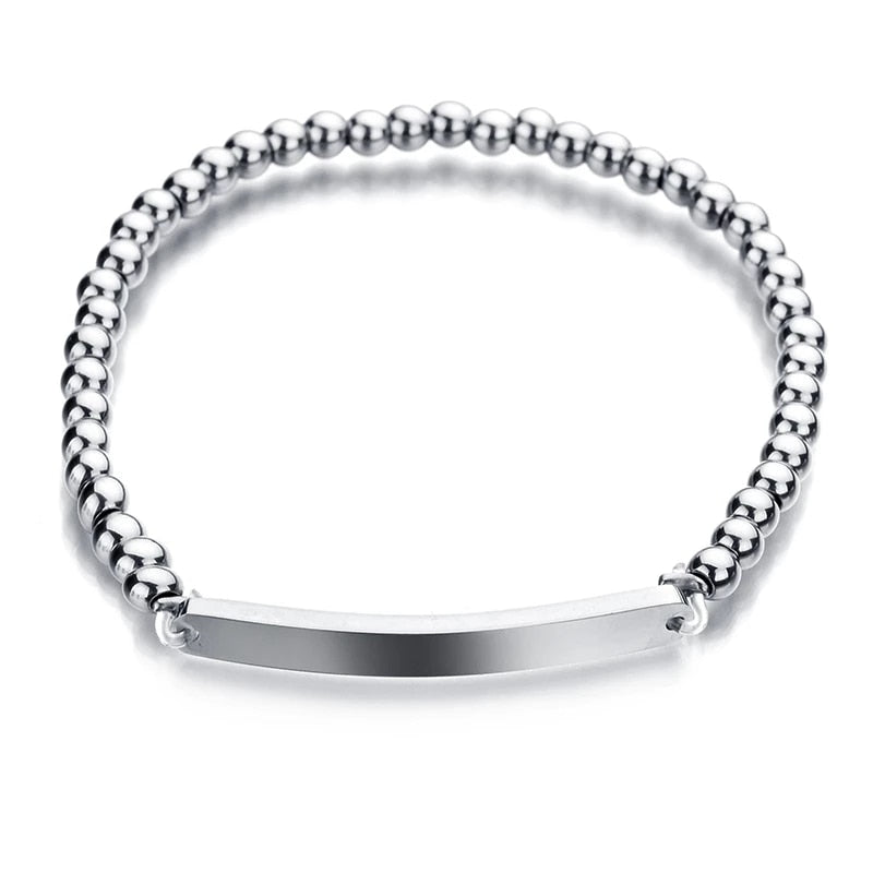 Nextvance Customized Engraving Name plate Bracelets