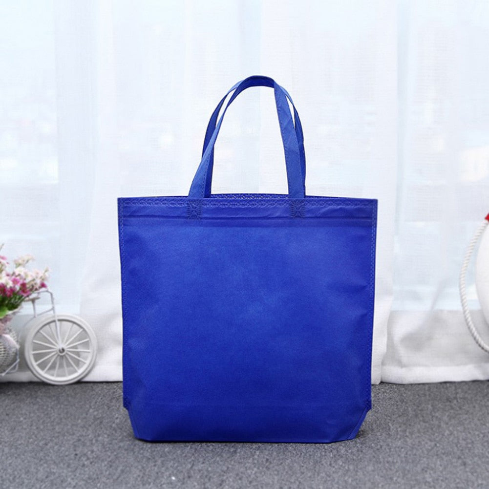 Reusable Shopping Bag Foldable Tote Grocery Bag Large Capacity Non-Woven Travel Storage Eco Bags Women Shopping Handbag