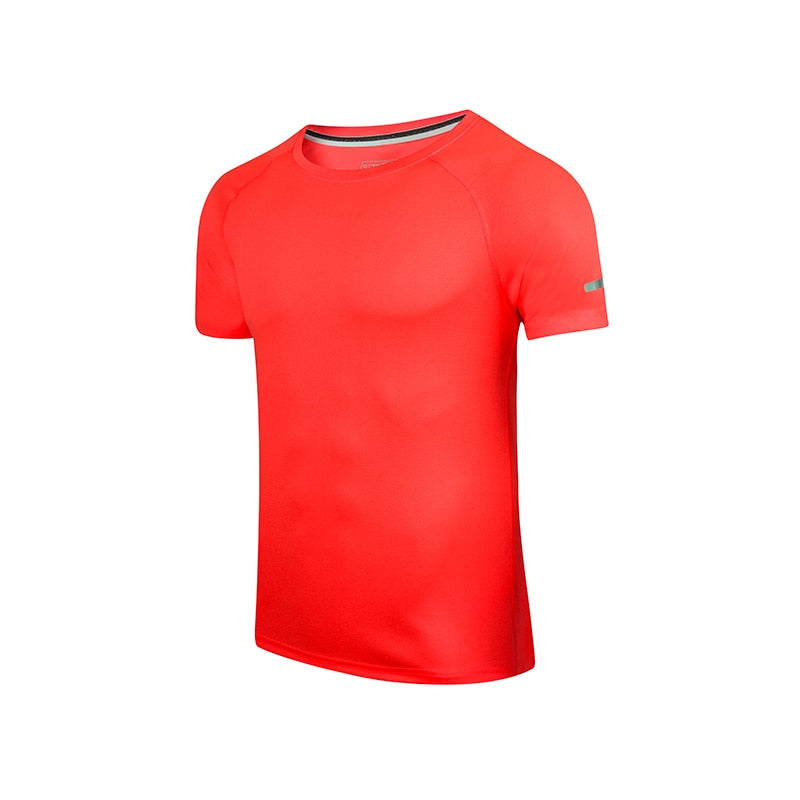 Breathable Short Sleeve Running Fitness T-shirt