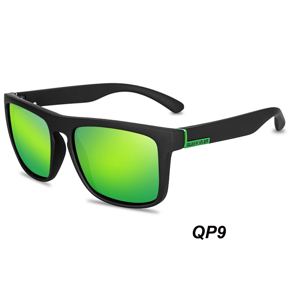 QUISVIKER BRAND Design Square Polarized Sun Glasses Unisex