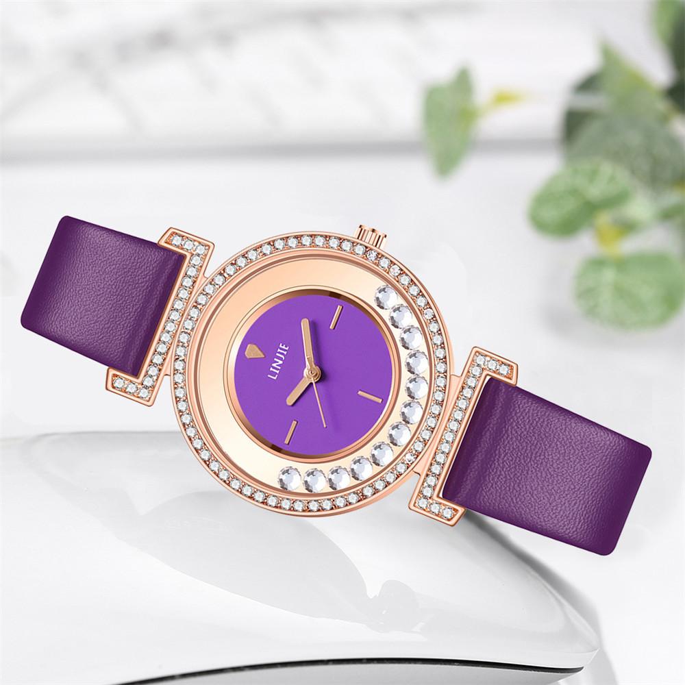 Exquisite Minimalist New Simple Diamond Dial Design Wrist Watch