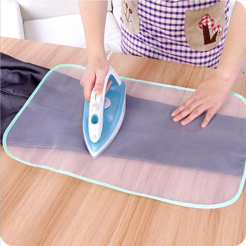 Pressing Pad Ironing Cloth Guard Protective Press Mesh Protective Insulation Ironing Board Cover Random Colors Against