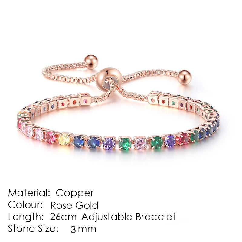 ZHOUYANG Sparking Zircon Bracelet For Women