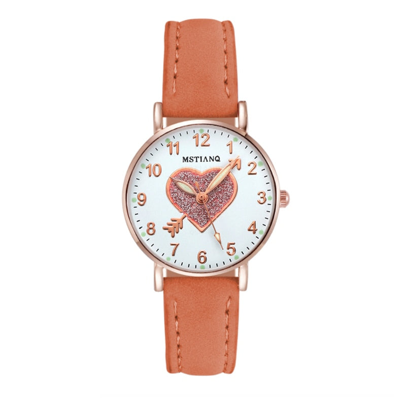 Exquisite Small Dial Quartz Clock Dress Wristwatch