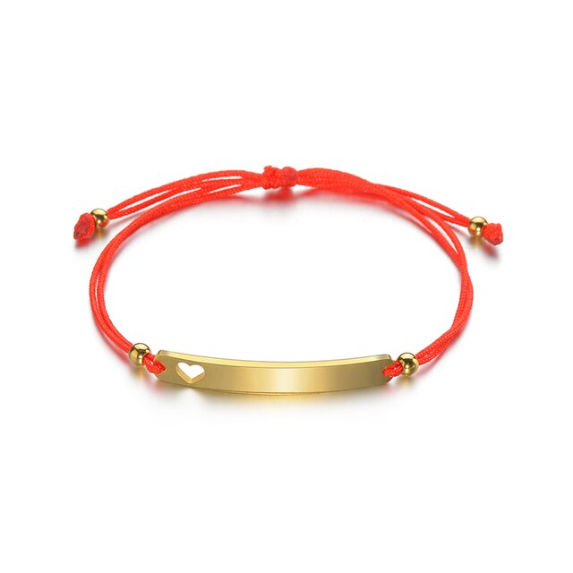 Nextvance Customized Engraving Name plate Bracelets