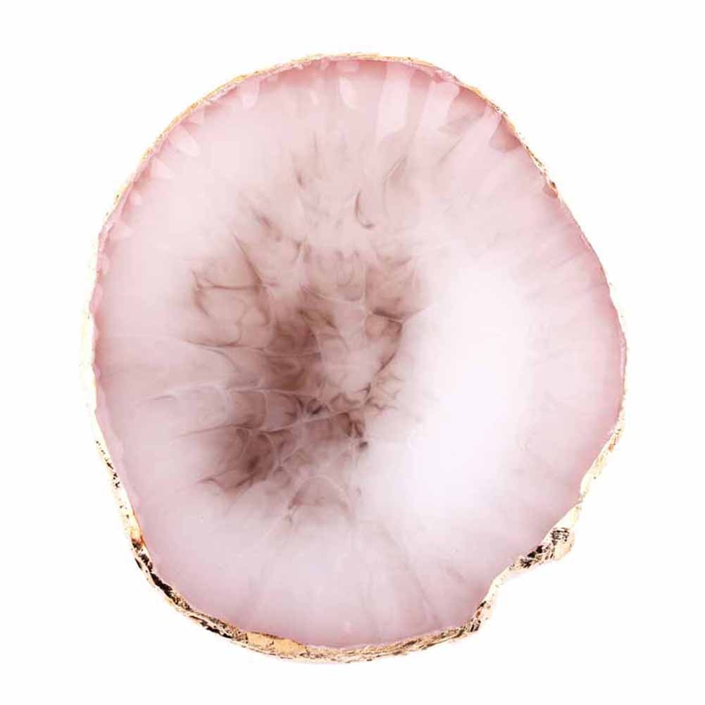 Resin Jewelry Display Plate Necklace Ring Earrings Display Painted palette Tray Jewelry Holder Organizer Decoration jewelry