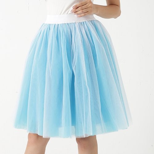 Quality 5 Layers Fashion Tulle Pleated TUTU Skirt