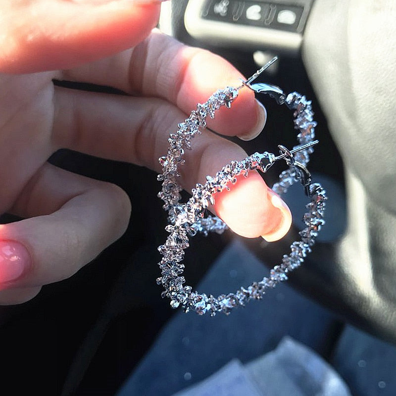 IPARAM Round Hoop Earrings for Women