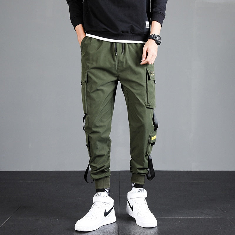 Thin Design Men Trousers Jogging Military Cargo Pant