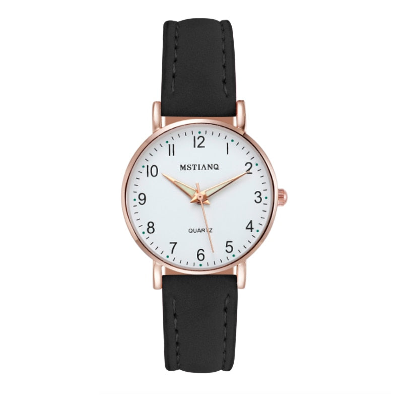 2022 New Watch Women Fashion Casual Leather Belt Watches