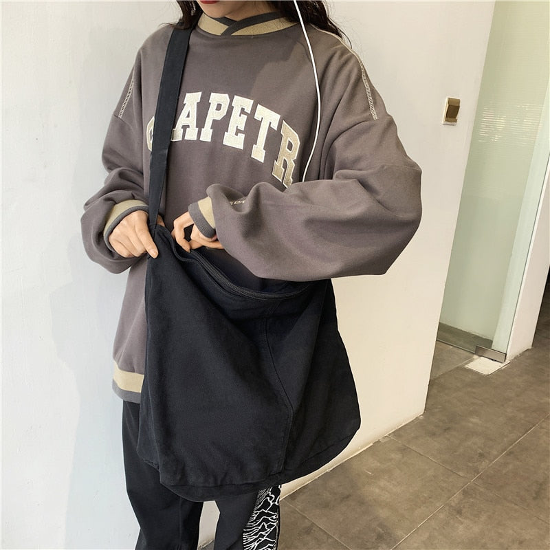 CGCBAG 2023 Large Capacity Canvas Tote Bag