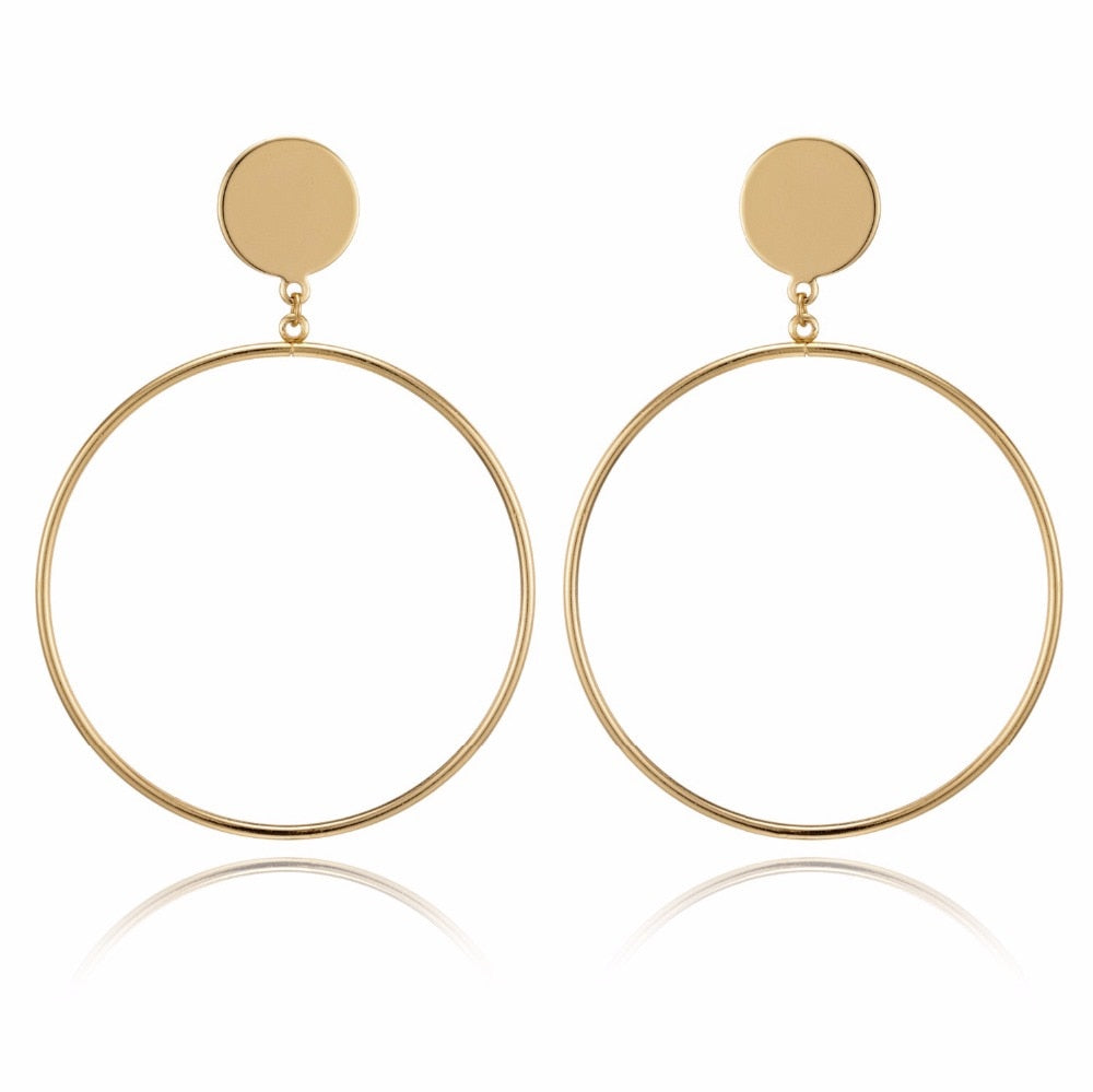 IPARAM Round Hoop Earrings for Women