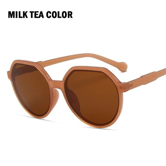 All-match Trend Personalized Round Frame Sunglasses