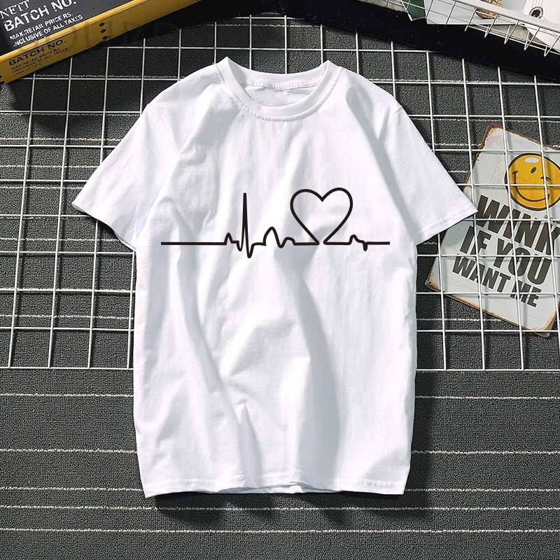 Love O-Neck t shirt Women