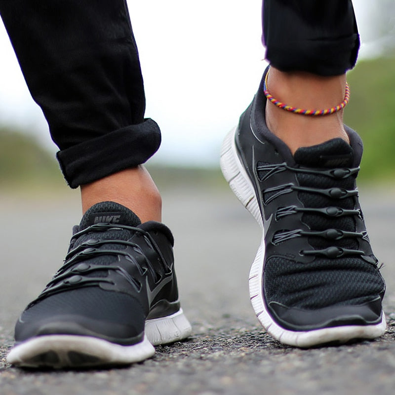 16pcs Silicone Shoelaces Round Elastic Shoe Laces