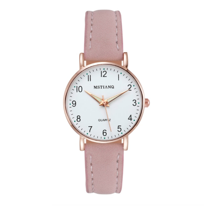 2022 New Watch Women Fashion Casual Leather Belt Watches