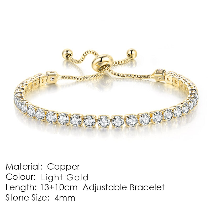 ZHOUYANG Sparking Zircon Bracelet For Women