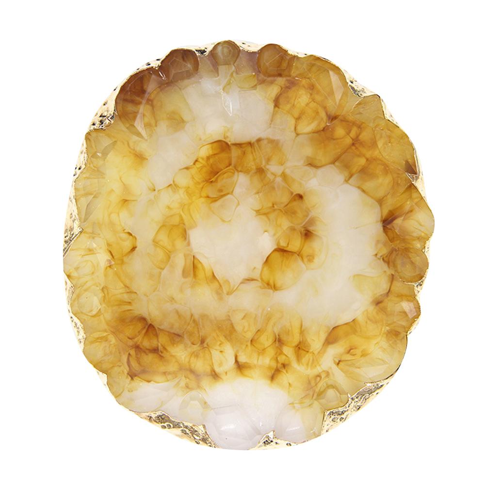 Resin Jewelry Display Plate Necklace Ring Earrings Display Painted palette Tray Jewelry Holder Organizer Decoration jewelry