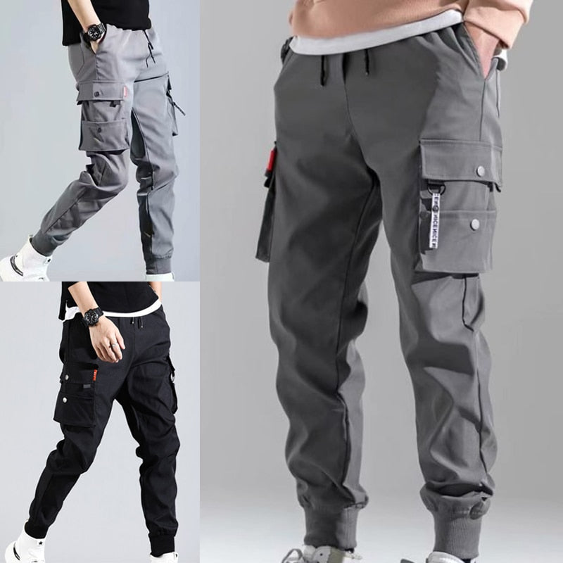 Thin Design Men Trousers Jogging Military Cargo Pant