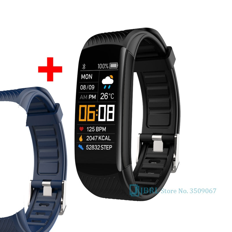 Fitness Tracker Android iOS Heart Rate Monitor Electronic Waterproof Smart Watch
