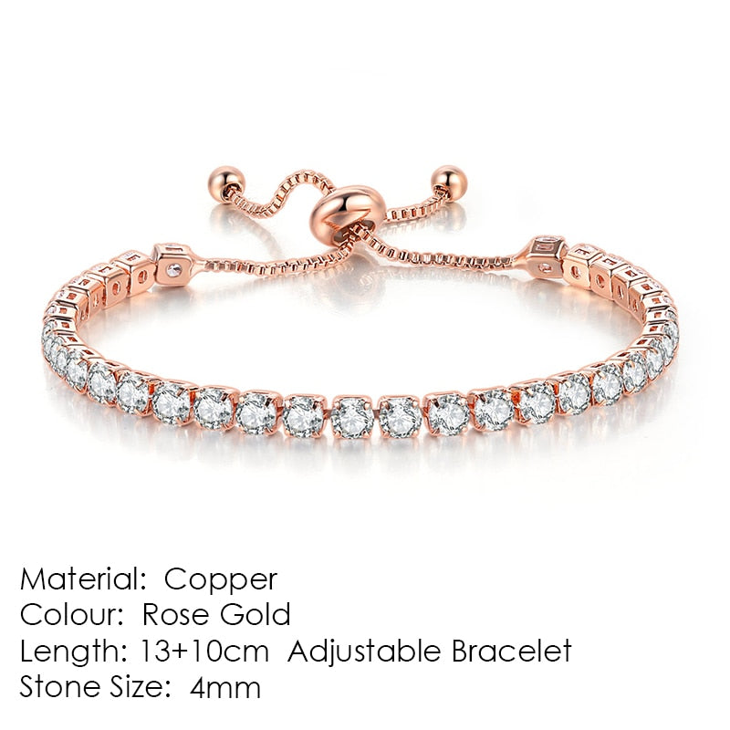 ZHOUYANG Sparking Zircon Bracelet For Women