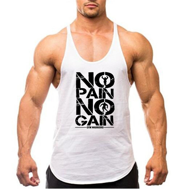 Summer Y Back Gym Stringer Cotton Fitness Vest