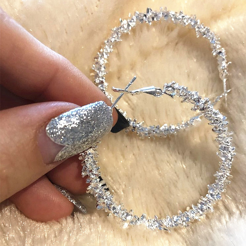 IPARAM Round Hoop Earrings for Women