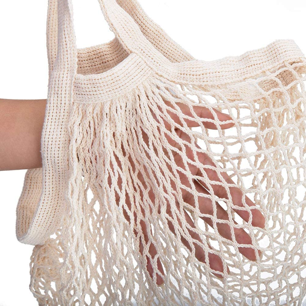 Reusable Washable Cotton String Bag