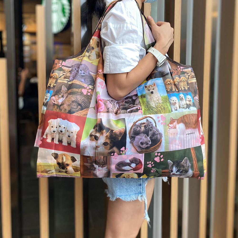 Heavy Bulk Foldable Shopping Bags Reusable Storage Bag