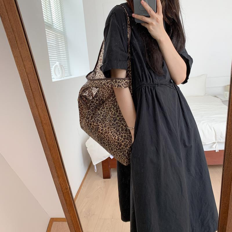 1 Piece Foldable Reusable Eco-friendly Waterproof Tote Bag