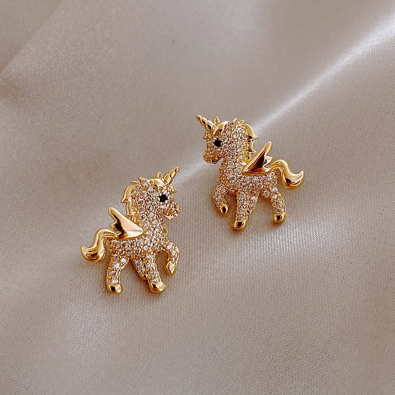 Cute Animal Stud Earrings For Women