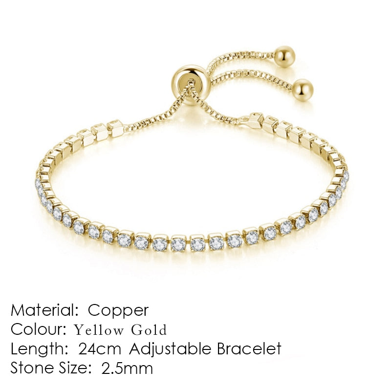 ZHOUYANG Sparking Zircon Bracelet For Women
